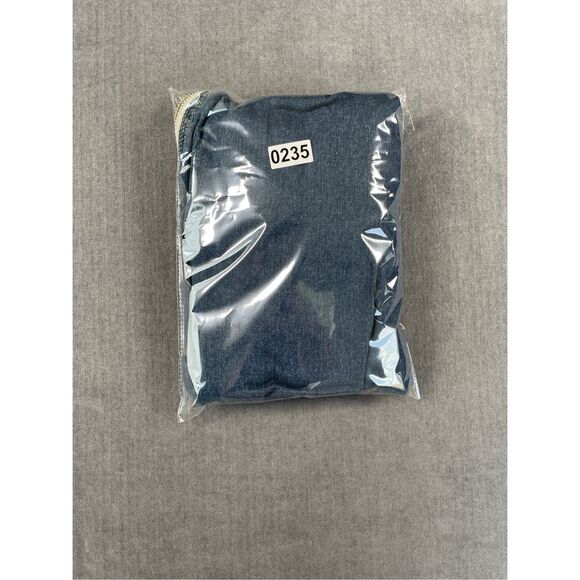 Mijko Zipper Jeans Mens 2XL Blue Gradient Baggy Denim Y2K Statement Streetwear - Picture 16 of 16